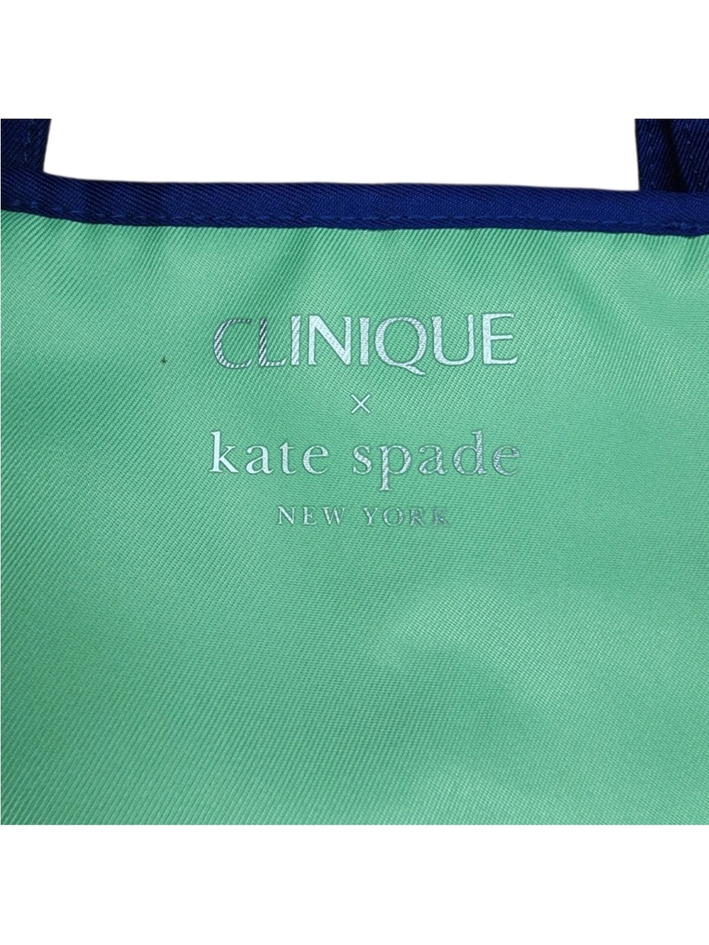 Kate Spade+Clinique Reversible Tote, Make Up Bag & .5oz Moisture Surge Intense - Picture 4 of 14